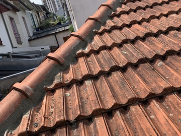 Remplacement Lito et maçonnerie faîtage secteur les Lilas Paris