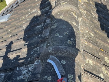 Maçonnerie de faîtage à Saint-Mard